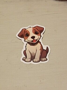 10/$10 Stickers Decal - Jack Russell Terrier Puppy Kawaii Animal Sticker - New